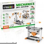 Engino Discovering STEM Mechanics Gears & Worm Drives | 12 Working Models | Illustrated Instruction Manual | Theory & Facts | Experimental Activities | STEM Construction Kit  B01D37OV2Y